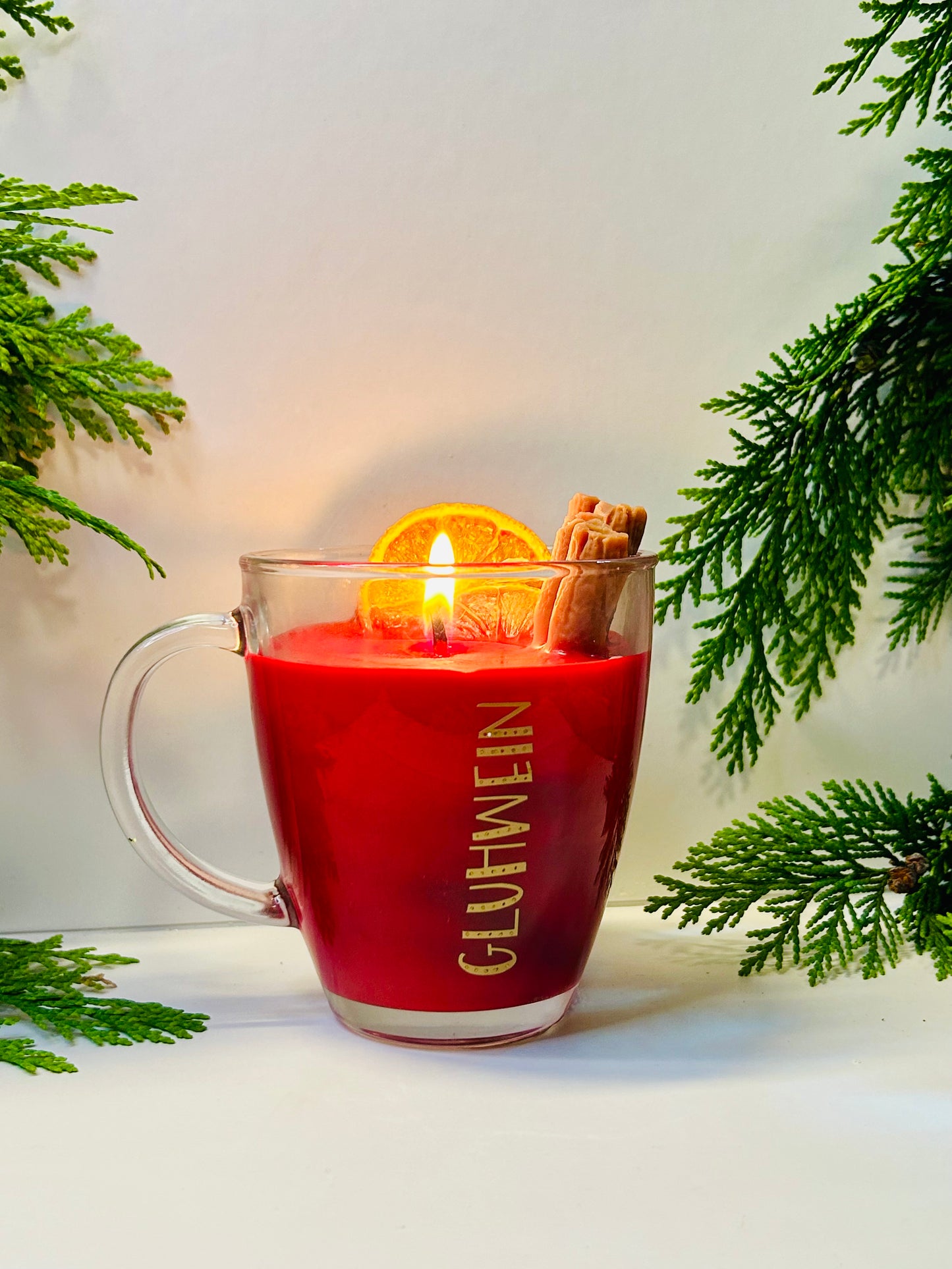 Hot mulled wine