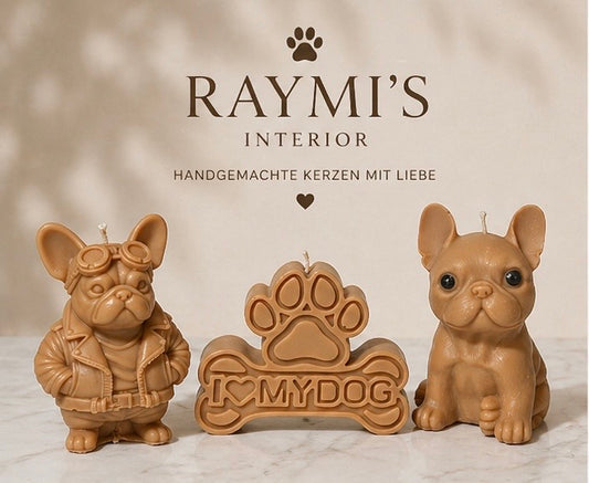 Hunde Kerzen Set „Liebe auf vier Pfoten“ 🐾