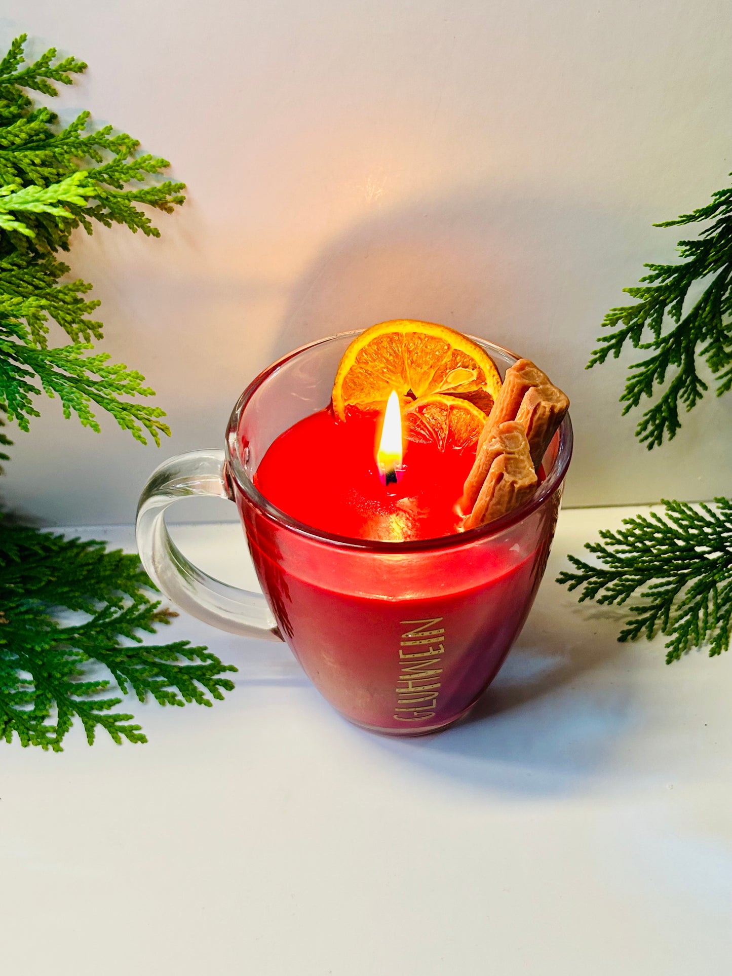 Hot mulled wine
