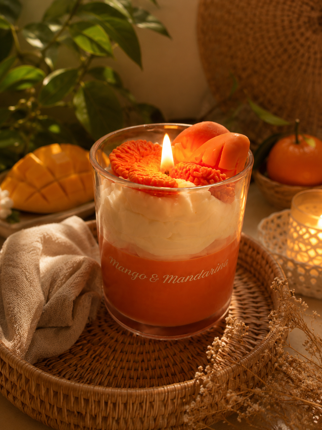 Mango & Mandarine Kerzen