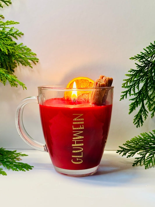 Hot mulled wine