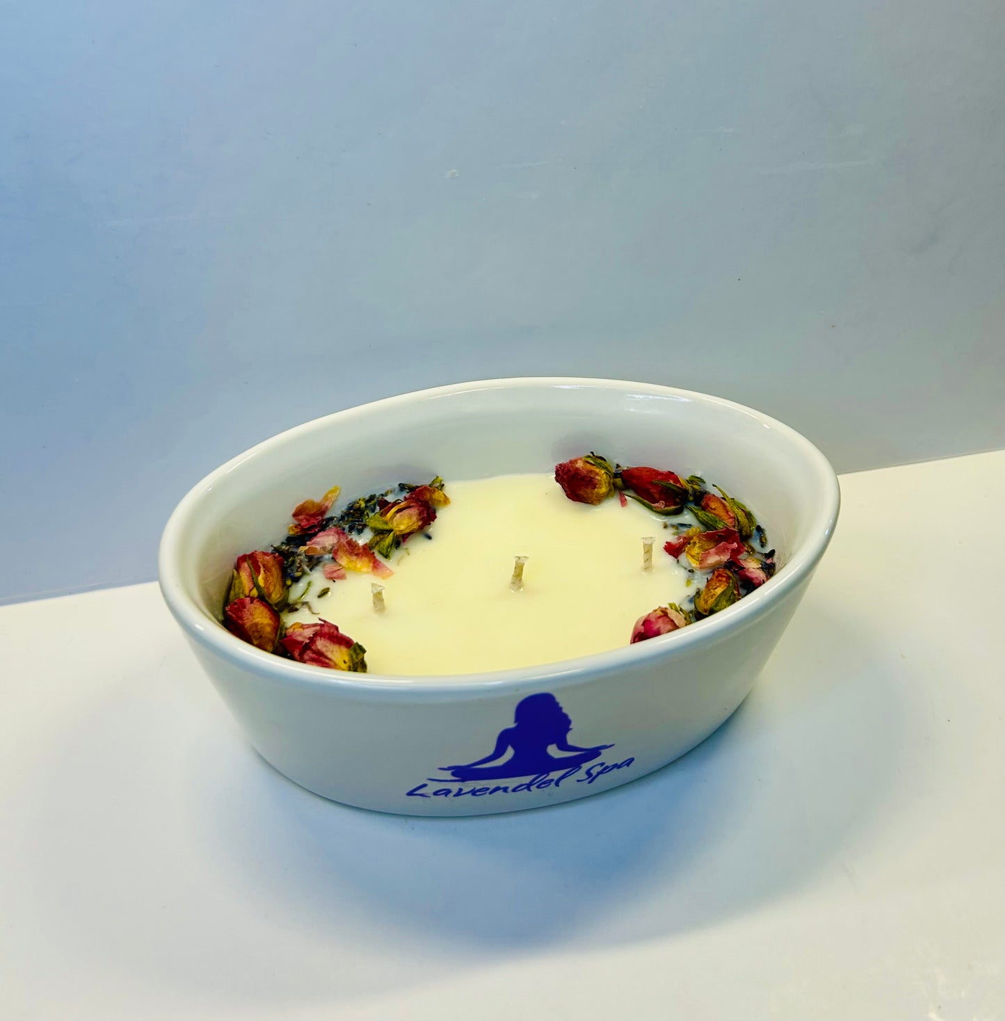 Lavendel Spa-Wellnesskerze